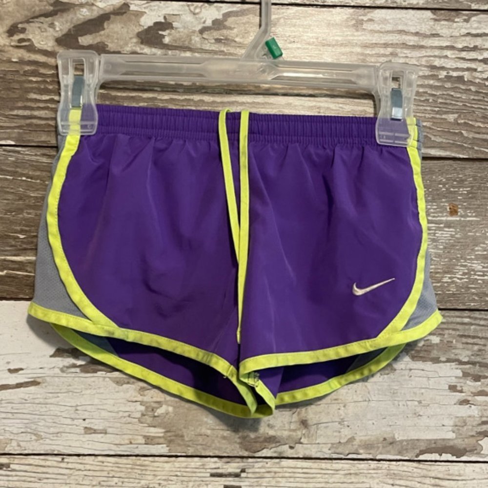 Nike Drr-Fit Athletic Purple Women's Workout Gym Shorts